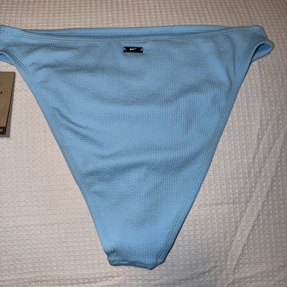 NWT Nike Swim Bikini Bottom Swimsuit Move To Zero Women's Size XL Textured - Picture 2 of 6